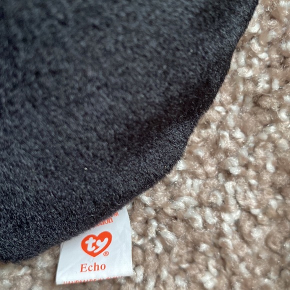 Beanie babies original waves and echo dolphins 1996 - Picture 3 of 5